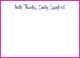 Triple Thick Design Your Own Border Flat Note Cards Image 3 of 3